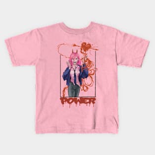 manga power Kids T-Shirt